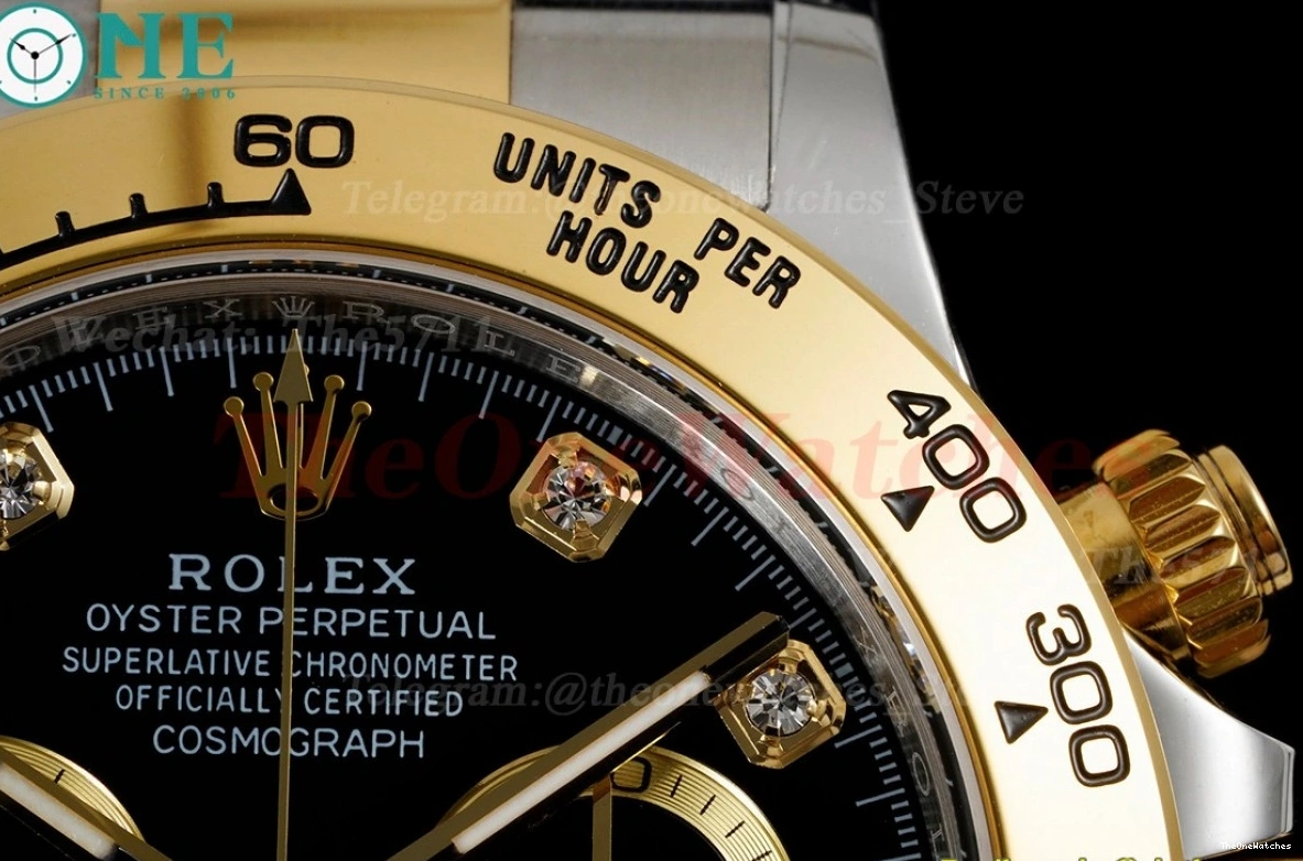 YG Black Dial Daytona 904L SA4130 116503 YG V2 BTF 0412